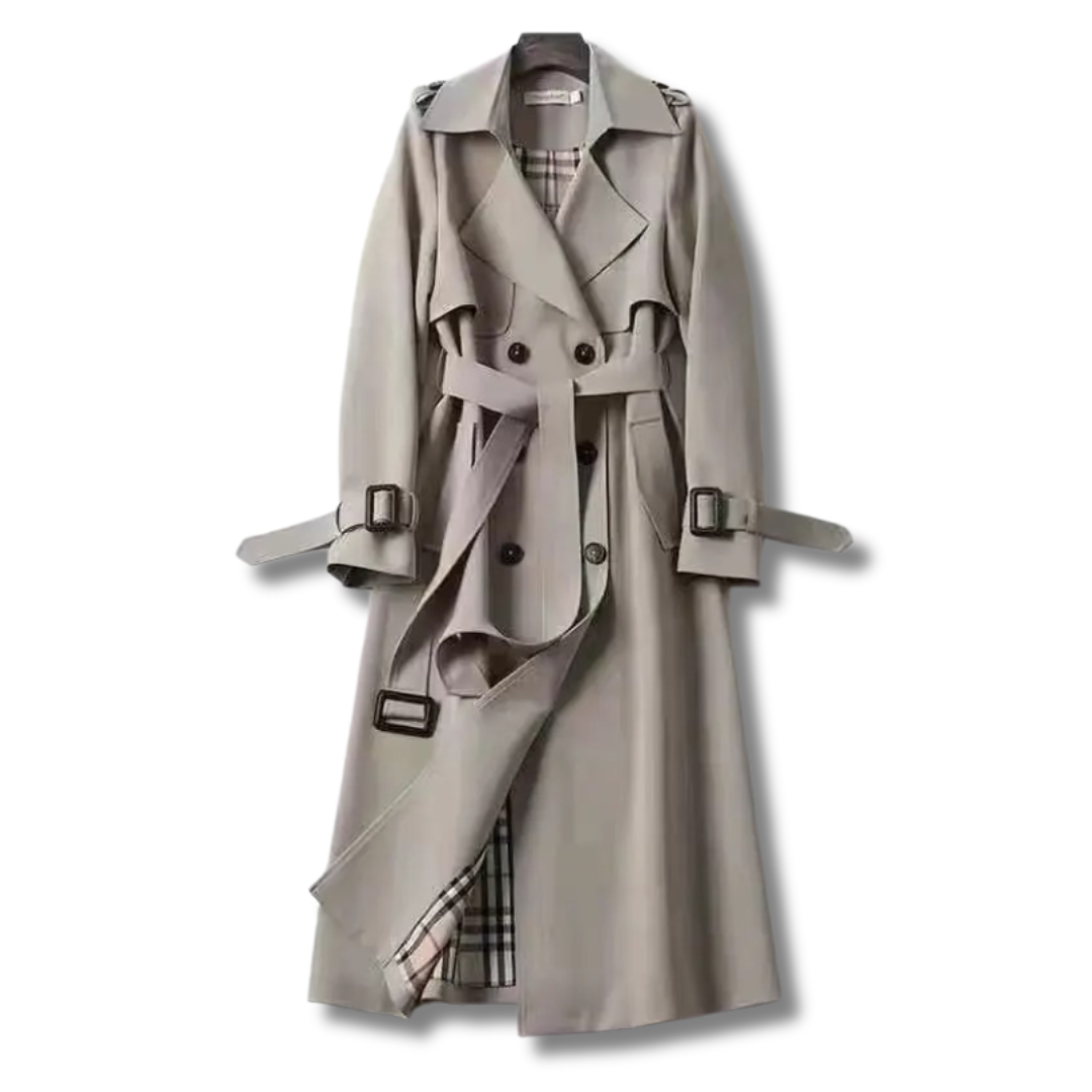 Margot | Classic Gabardine Coat for Women