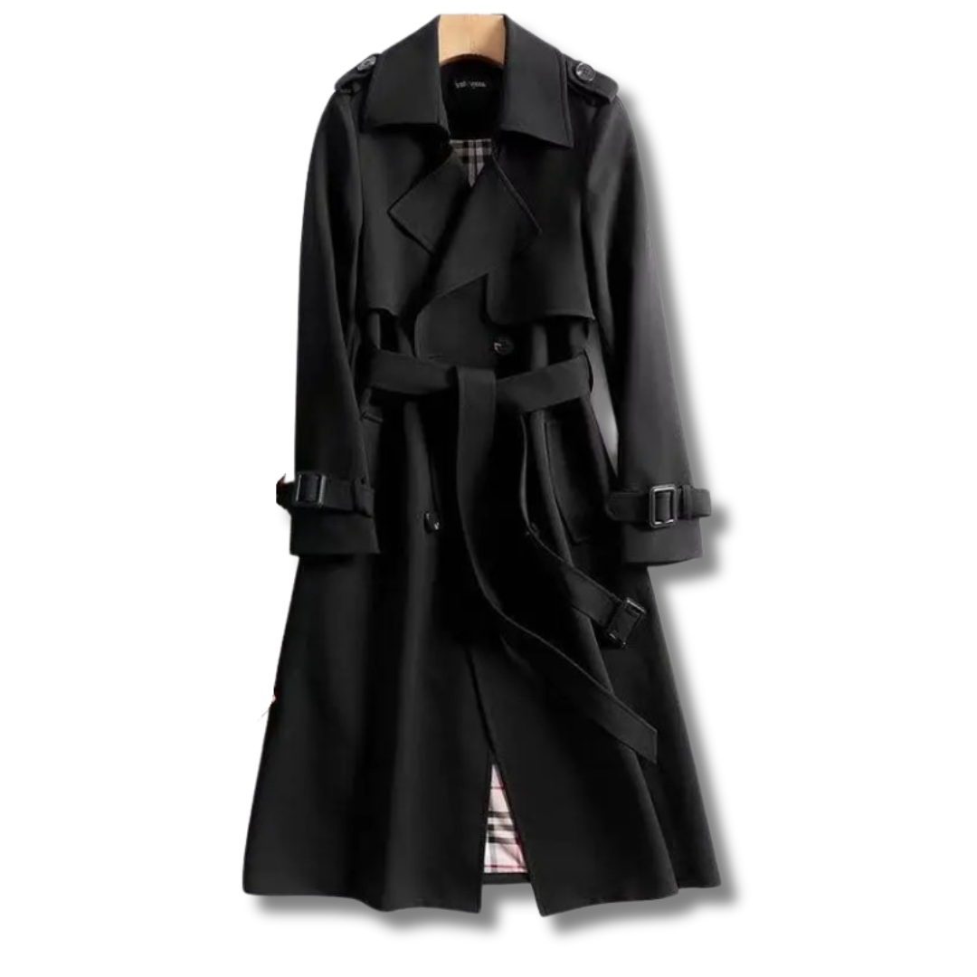 Margot | Classic Gabardine Coat for Women