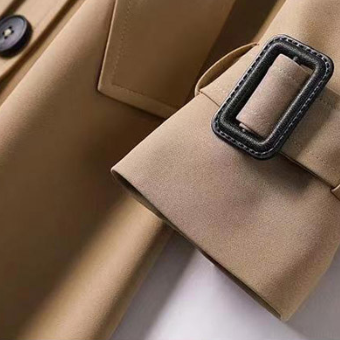Margot | Classic Gabardine Coat for Women