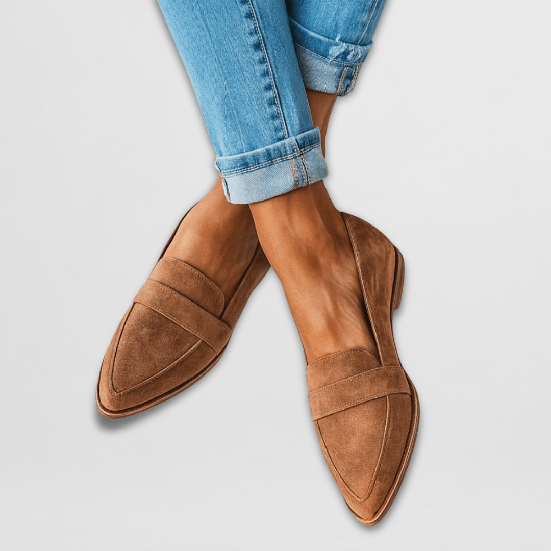 Helen | Orthopedic Soft Faux Suede Loafers