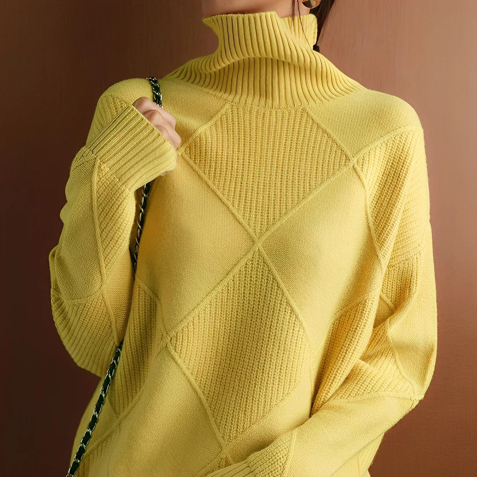 Cashmere Turtleneck Sweater