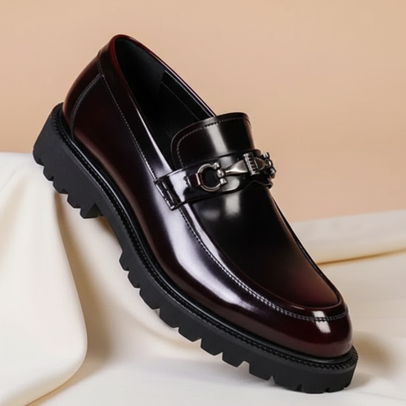 Valentino Leather Loafers