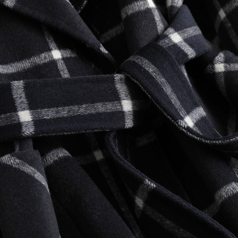 Colette | Retro Plaid Tweed Coat