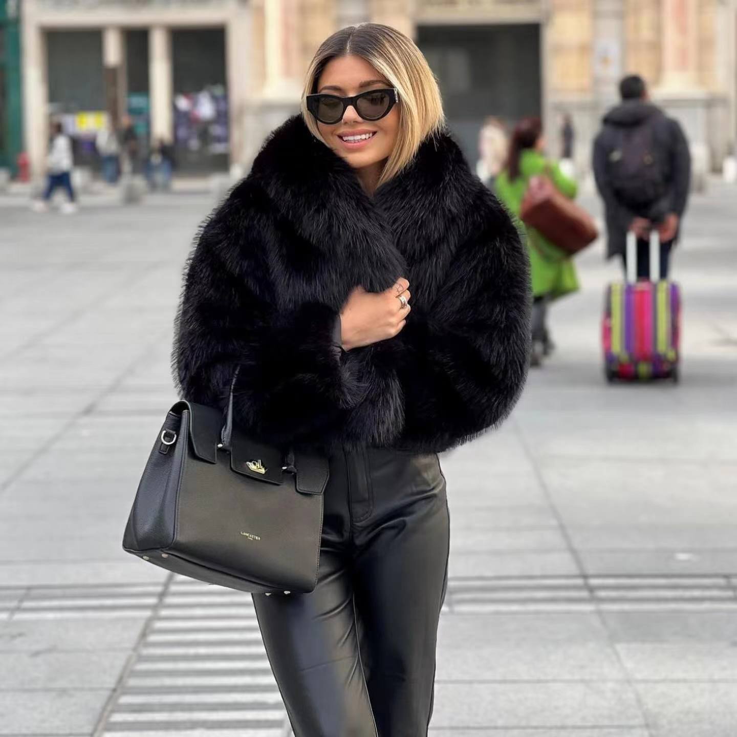Faux Fur Coat
