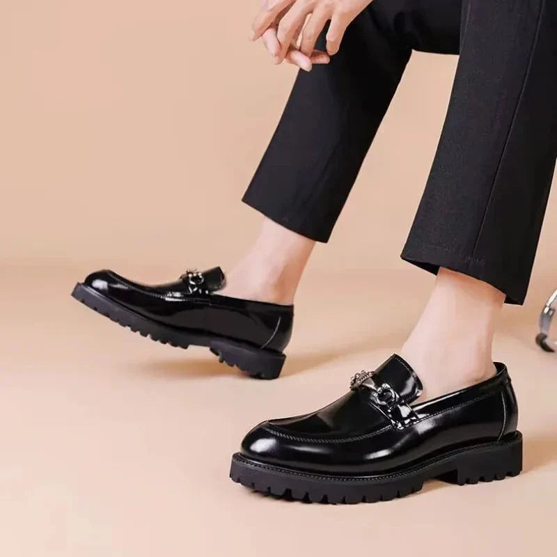 Valentino Leather Loafers