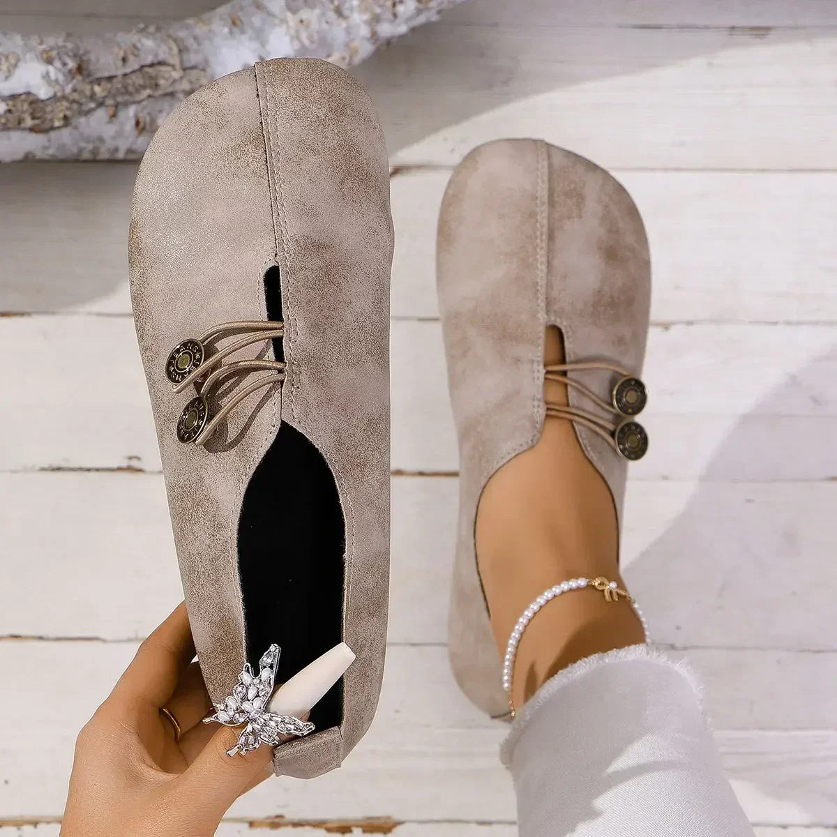 Charlee™ | Soft Suede Women's Orthopedic Loafers