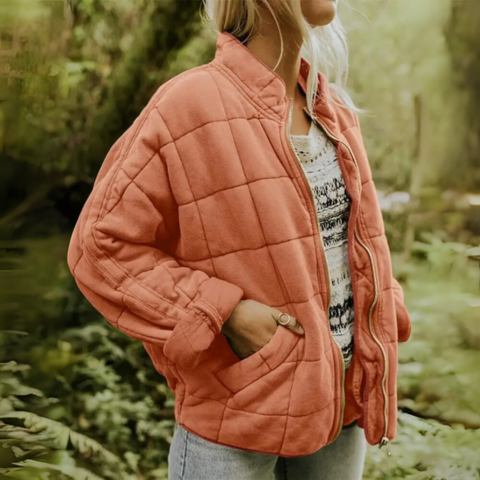 Lightweight Fitted Autumn Jacket | Elegant & Versatile