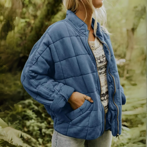 Lightweight Fitted Autumn Jacket | Elegant & Versatile