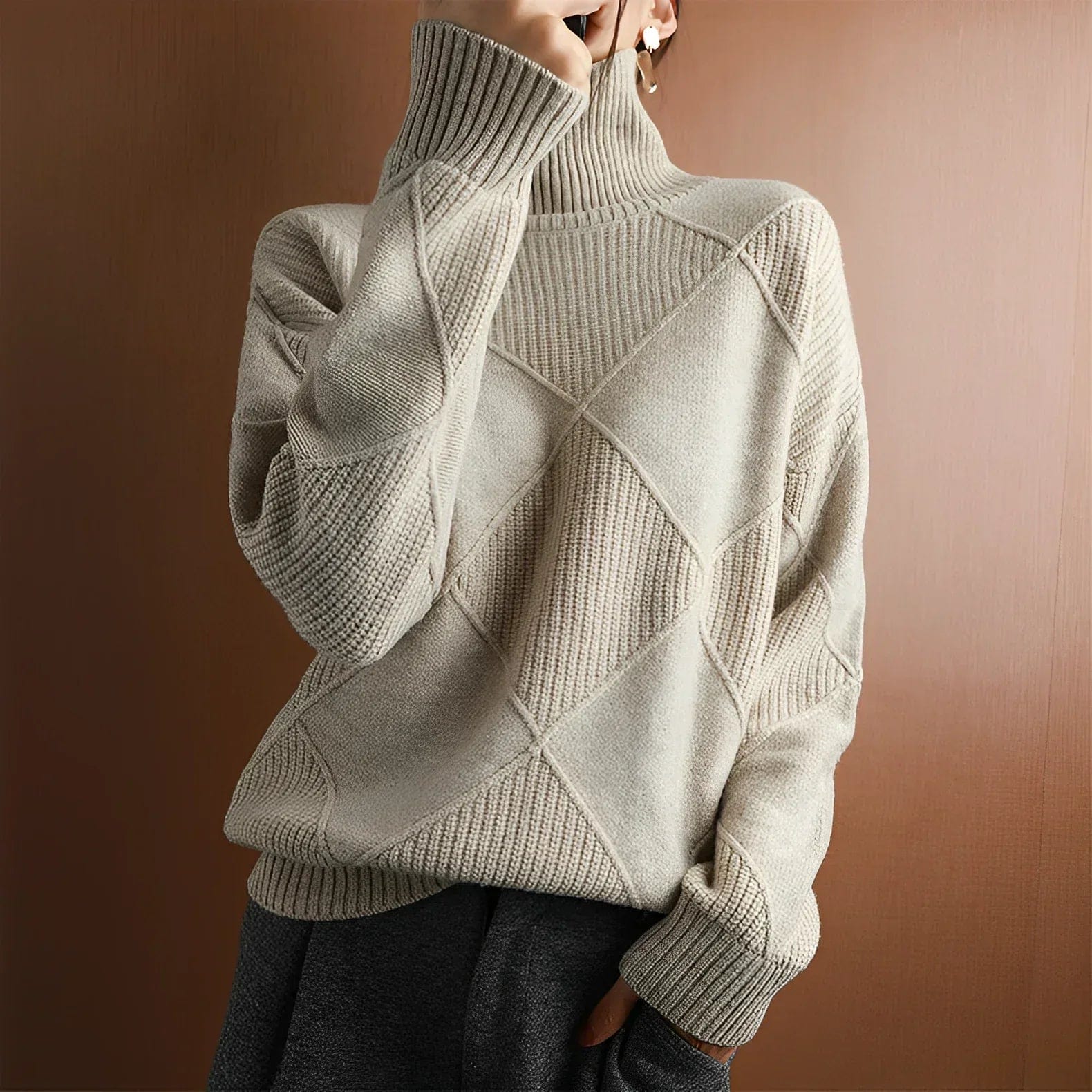 Cashmere Turtleneck Sweater