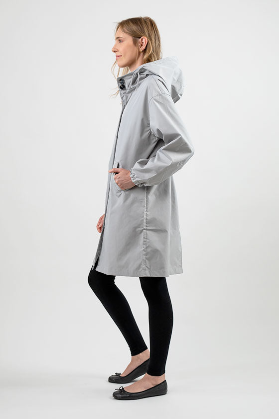ICE GRAY WINDBREAKER