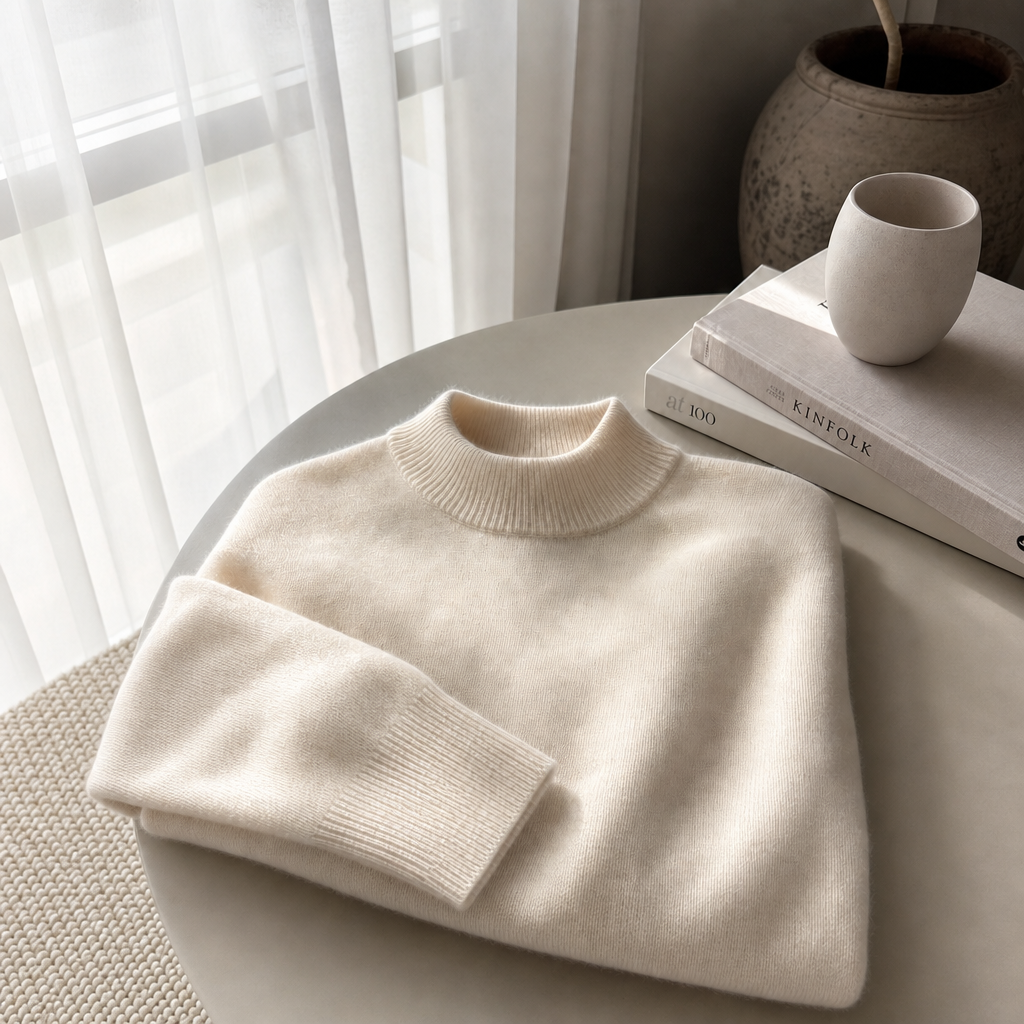 Cordelia | Mock-Neck Sweater