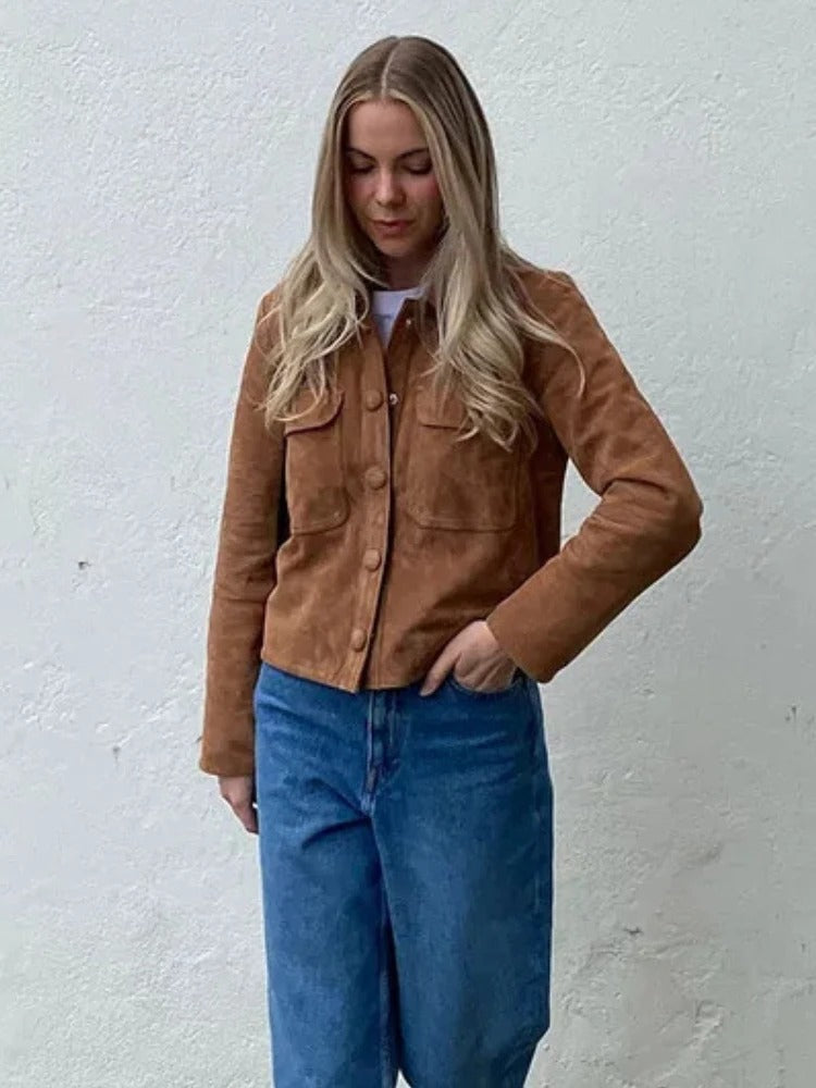 Stylish Suede Jacket