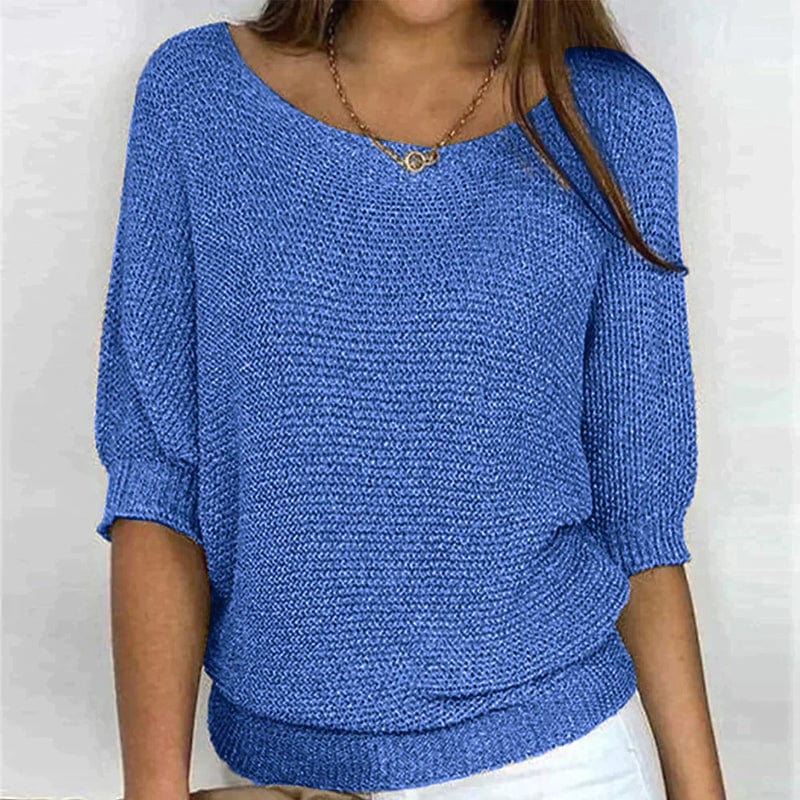 Delphine | Three-Quarter Sleeve Sweater