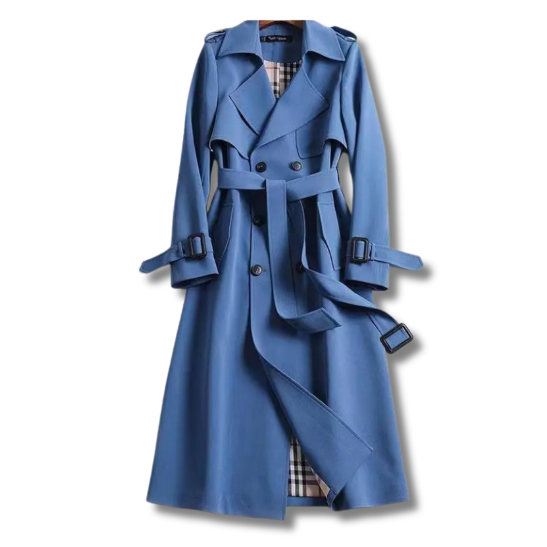 Margot | Classic Gabardine Coat for Women