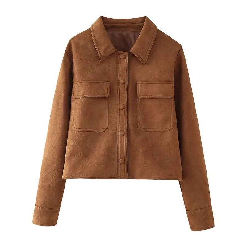 Stylish Suede Jacket