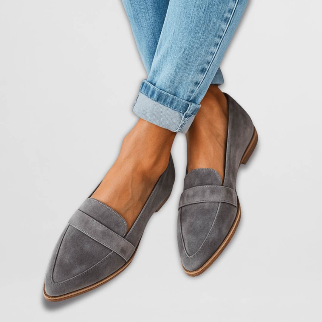 Helen | Orthopedic Soft Faux Suede Loafers