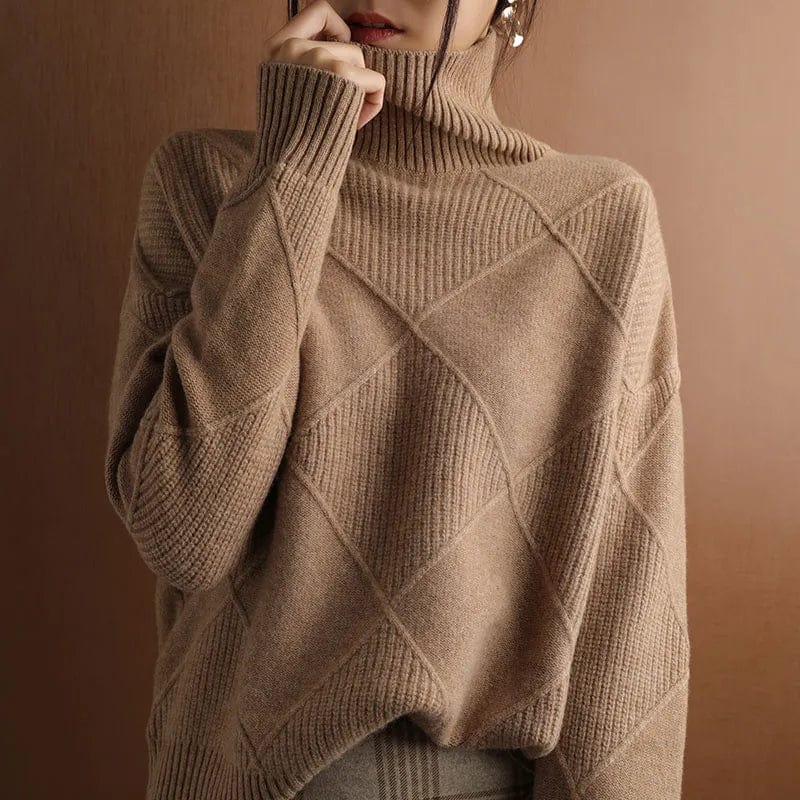 Cashmere Turtleneck Sweater