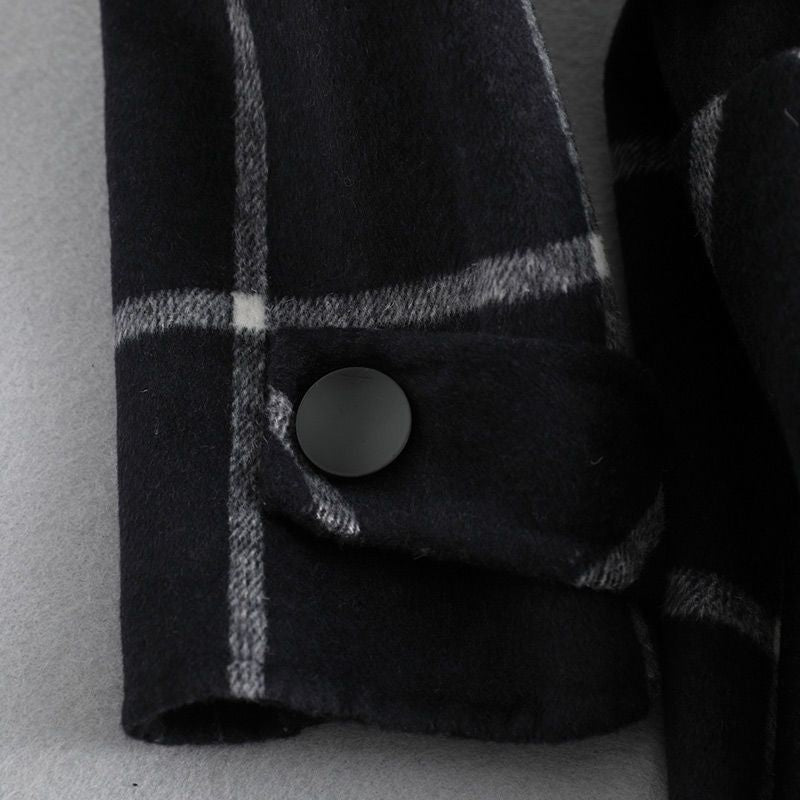 Colette | Retro Plaid Tweed Coat