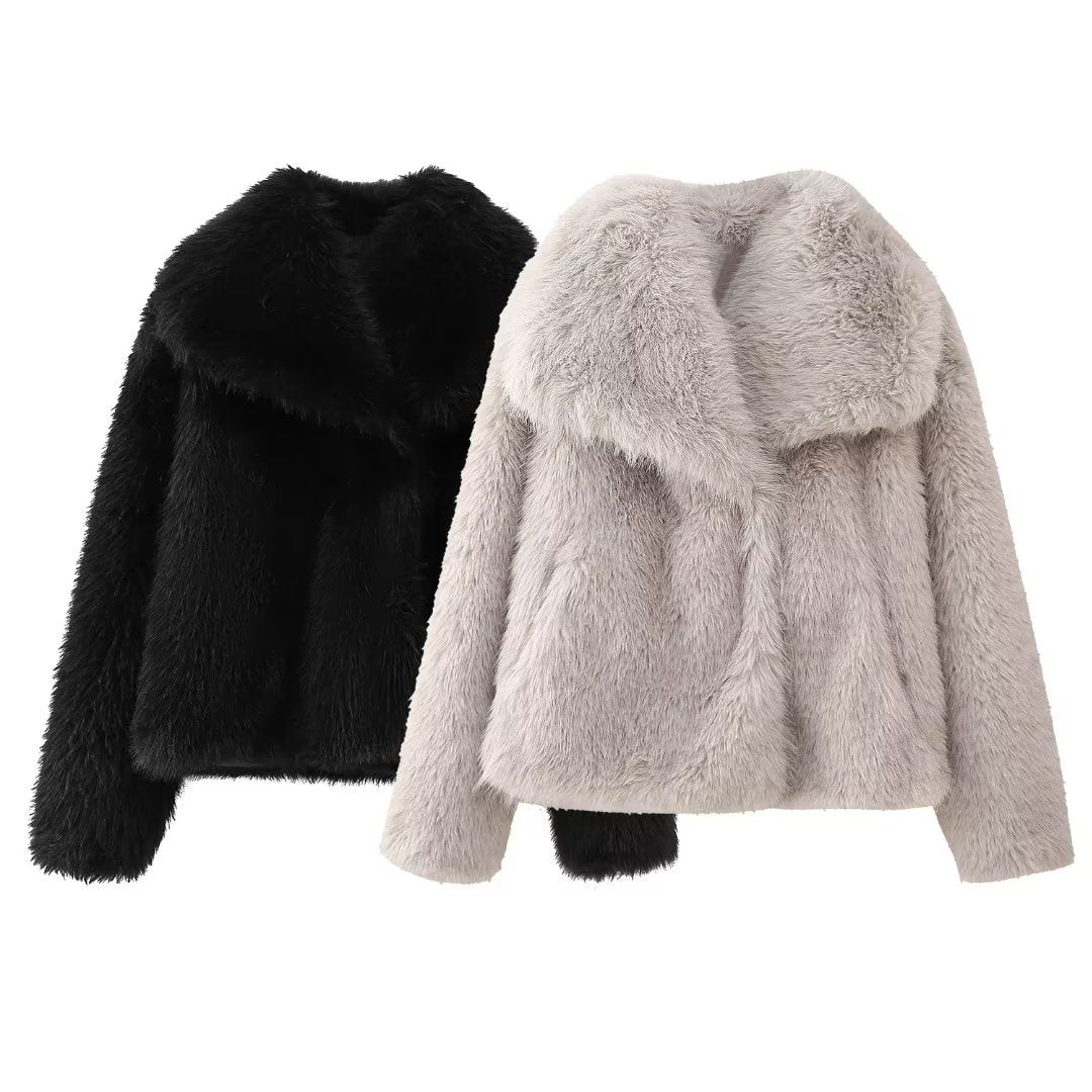Faux Fur Coat