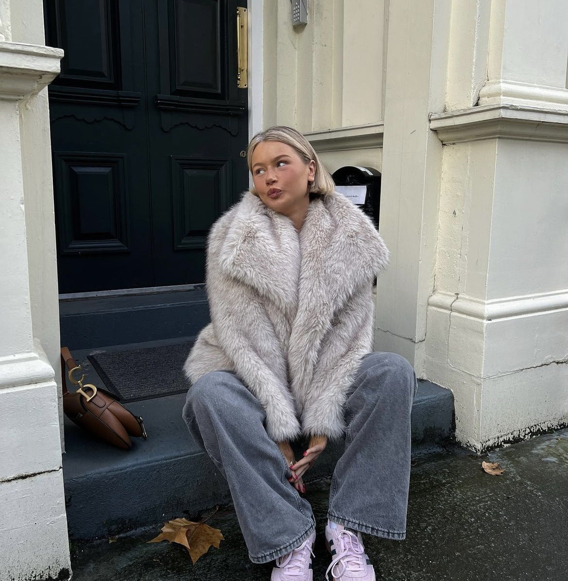 Faux Fur Coat