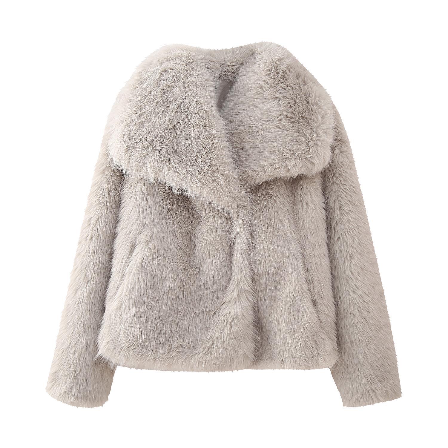Faux Fur Coat