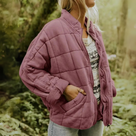 Lightweight Fitted Autumn Jacket | Elegant & Versatile