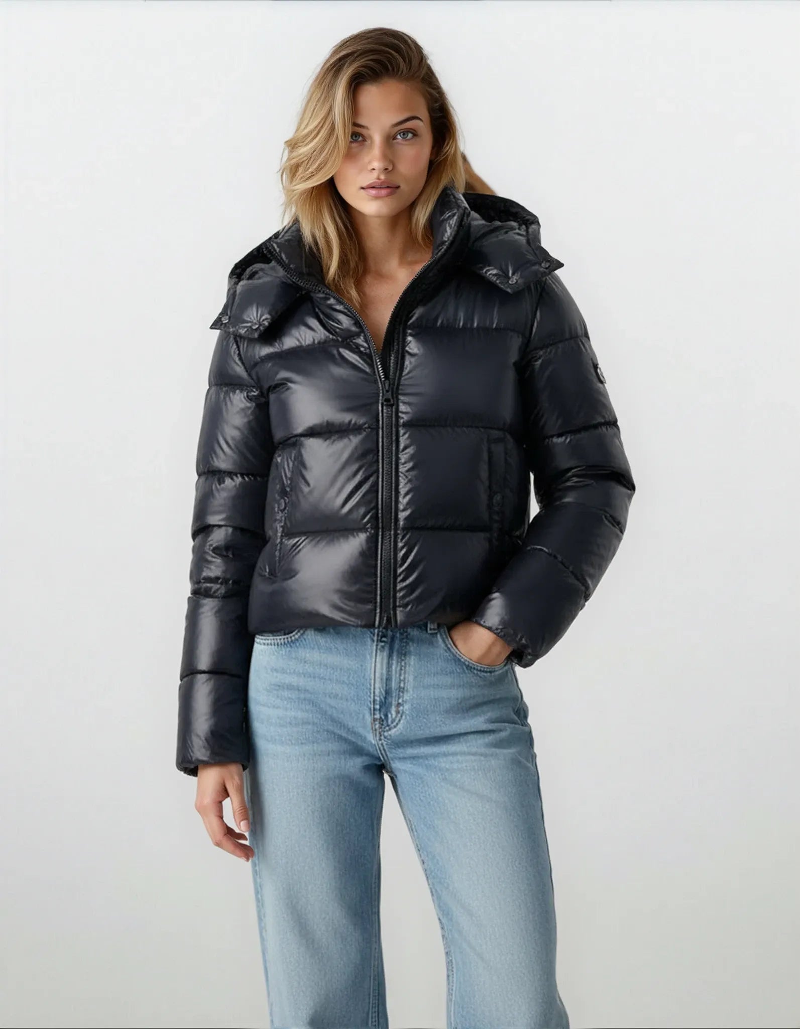 Women's Hooded Winter Puffer Jacket
