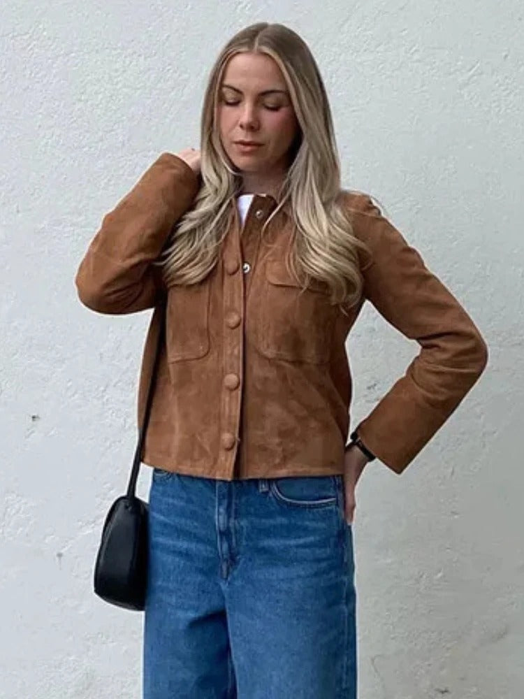 Stylish Suede Jacket