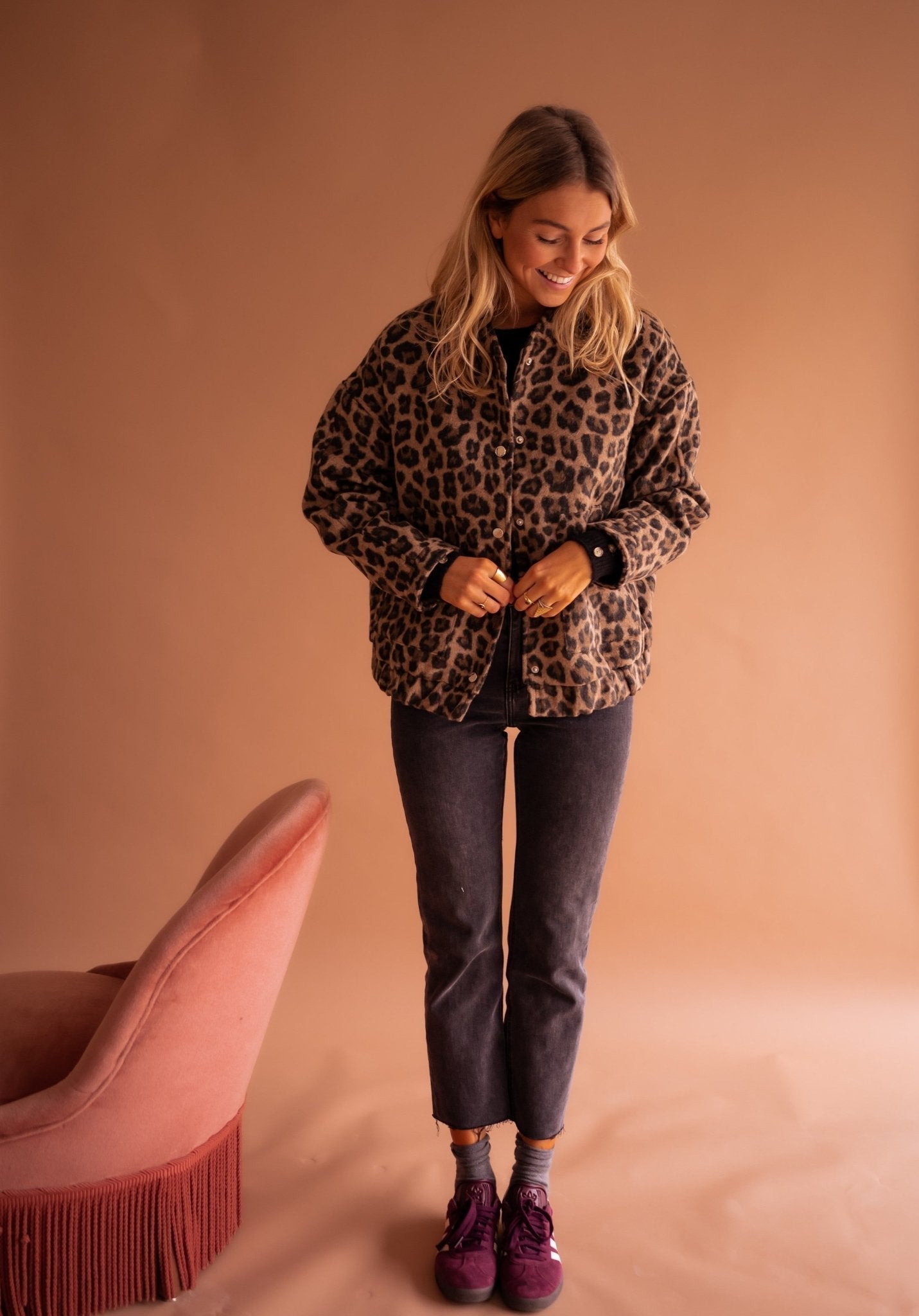 Aurore | Leopard Print Jacket