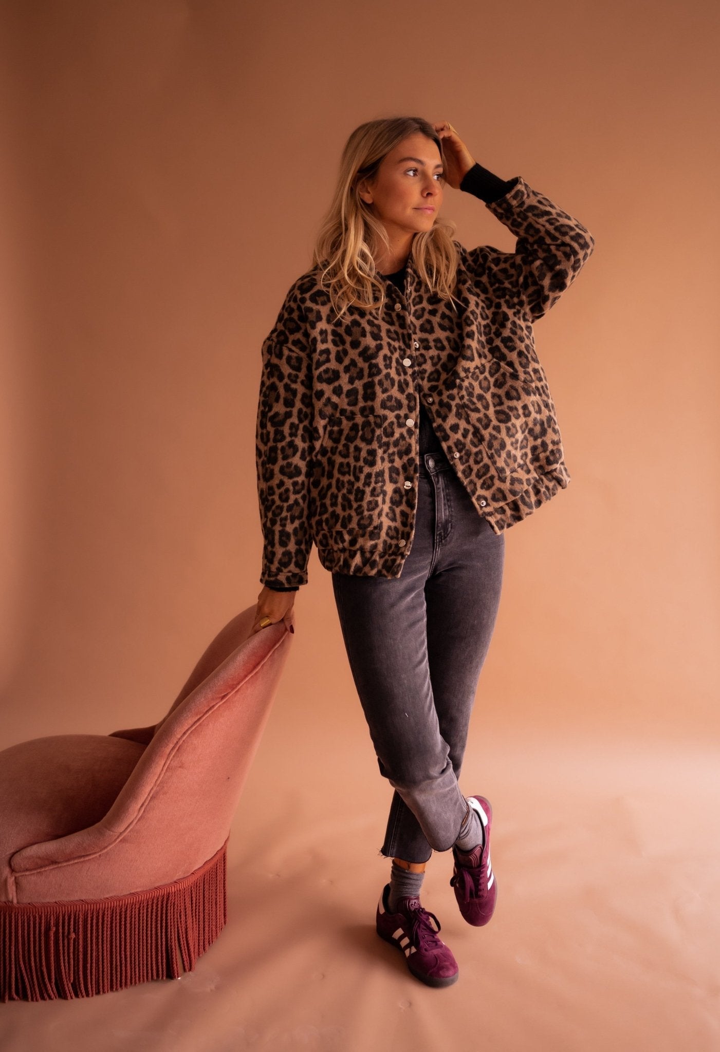 Aurore | Leopard Print Jacket
