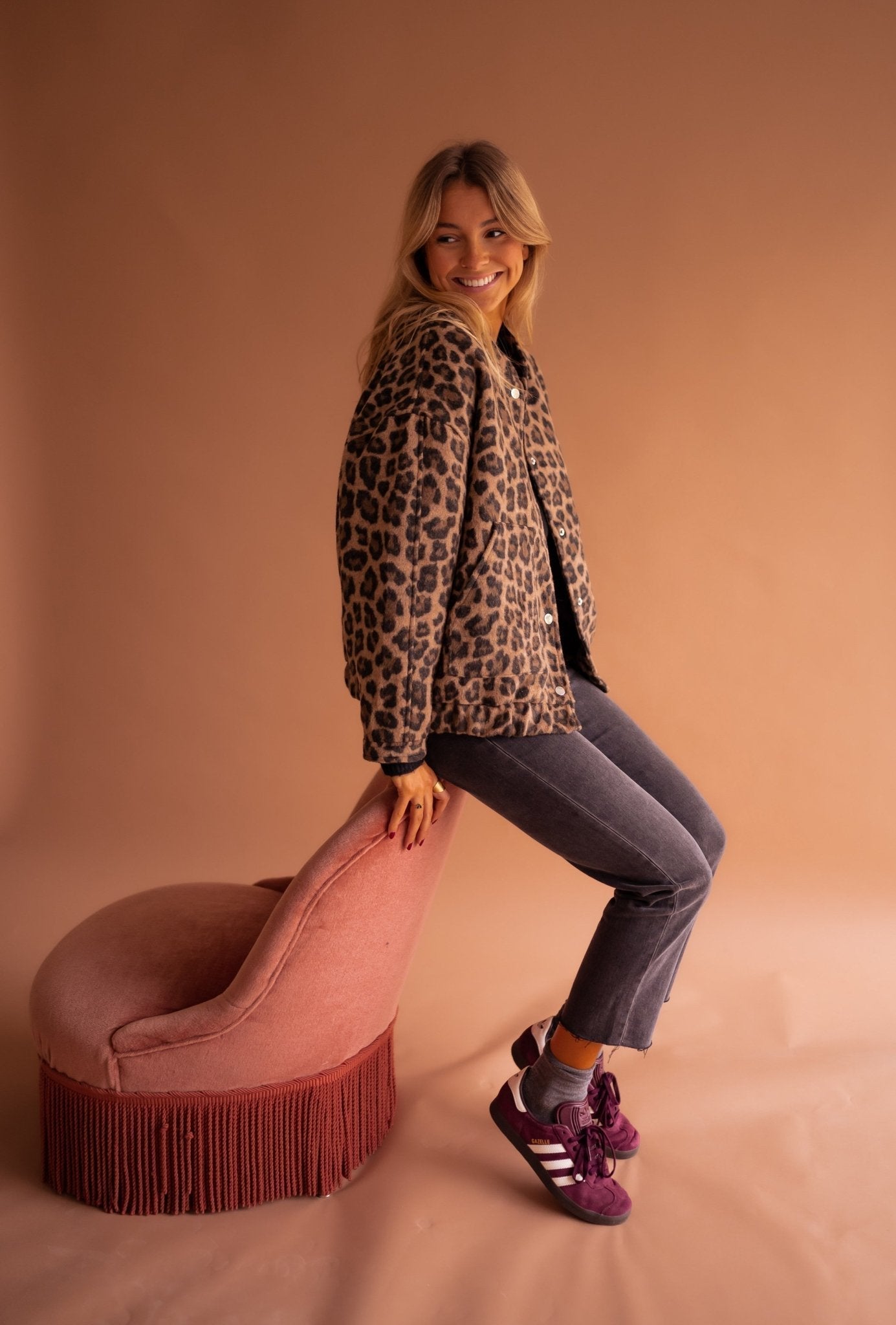 Aurore | Leopard Print Jacket