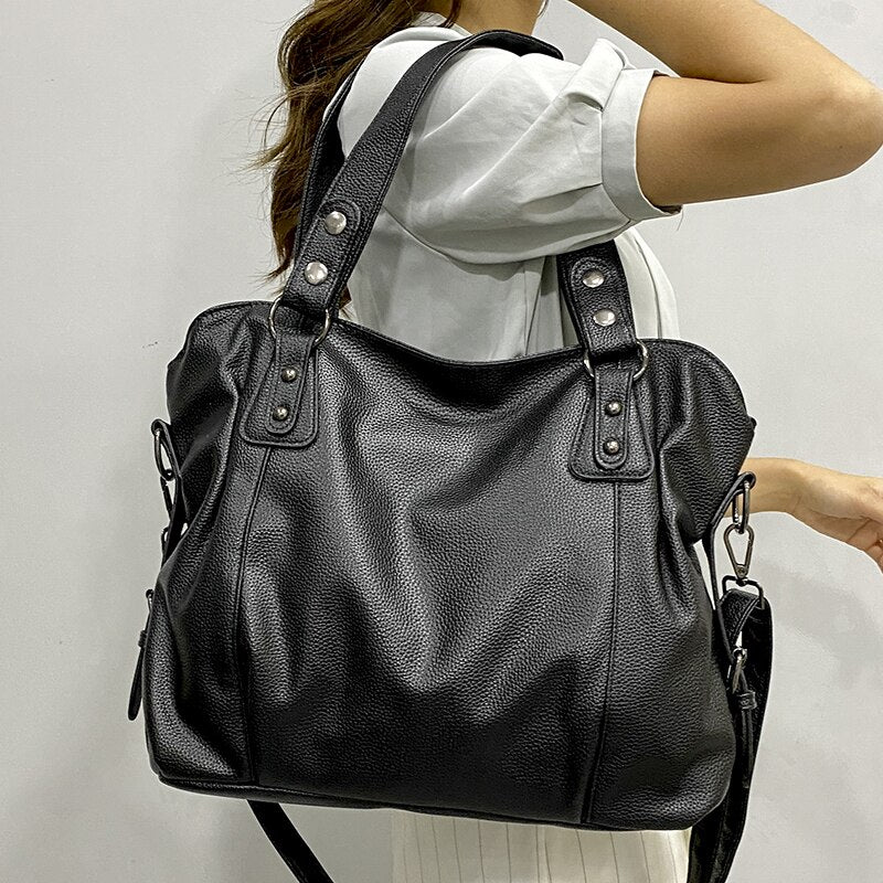 Large Soft Leather Bag